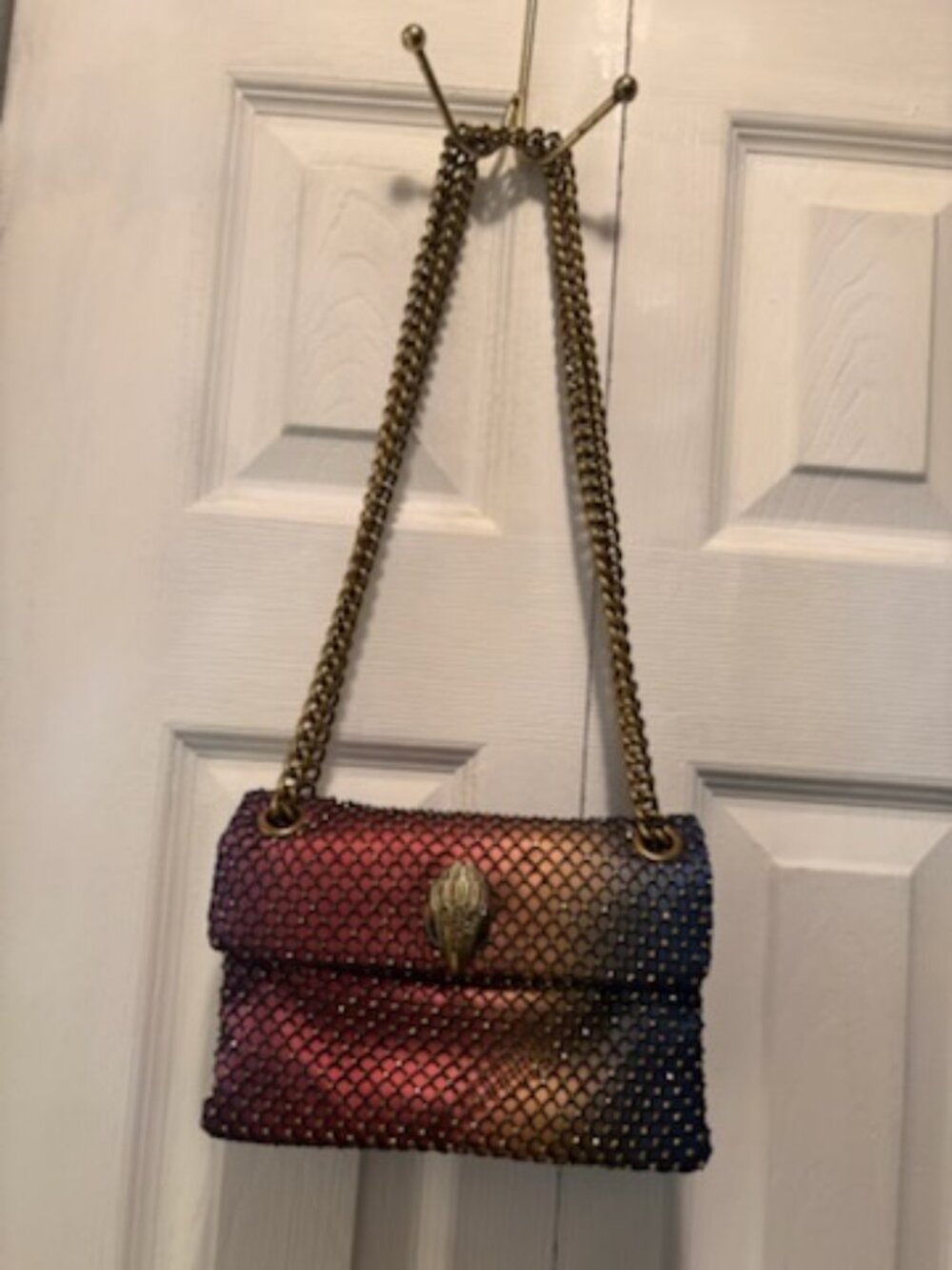 Authentic Kurt Geiger Mini Crossbody Bag w/Sunglasses